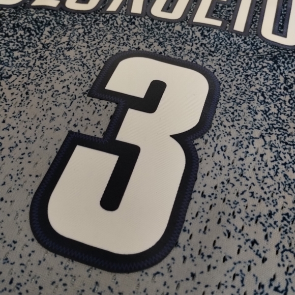 Medium Allen Iverson Georgetown Hoyas Mitchell Ness NCAA SWINGMAN Jersey - Picture 7 of 8